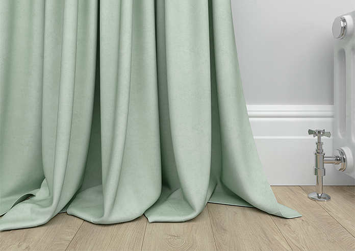 Faux Suede, Duckegg - Made to Measure Curtains - Image 6